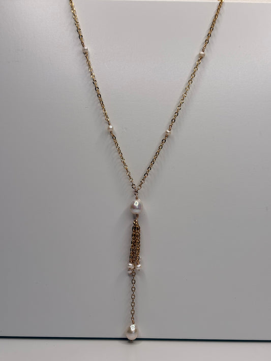 Collier de Perles - Mirage Doré