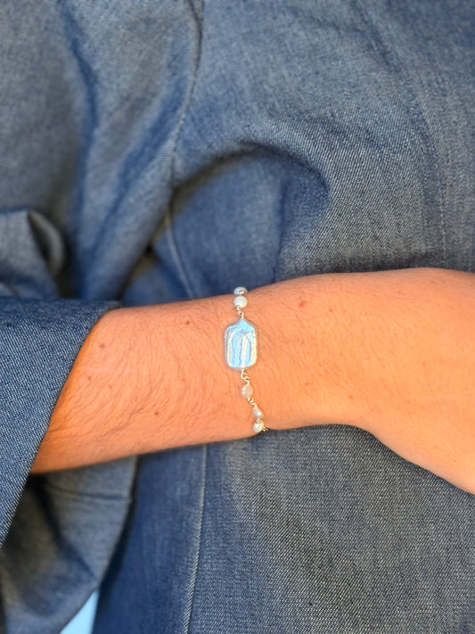 Bracelet de Perles - BLANCHE