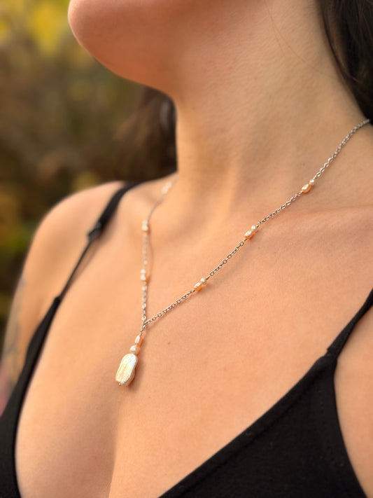 Collier de Perles - Reflet d’Argent