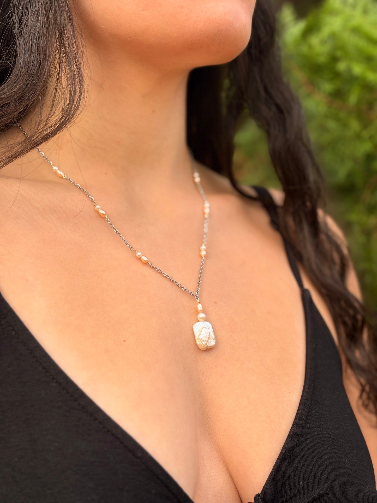 Collier de Perles - Reflet d’Argent