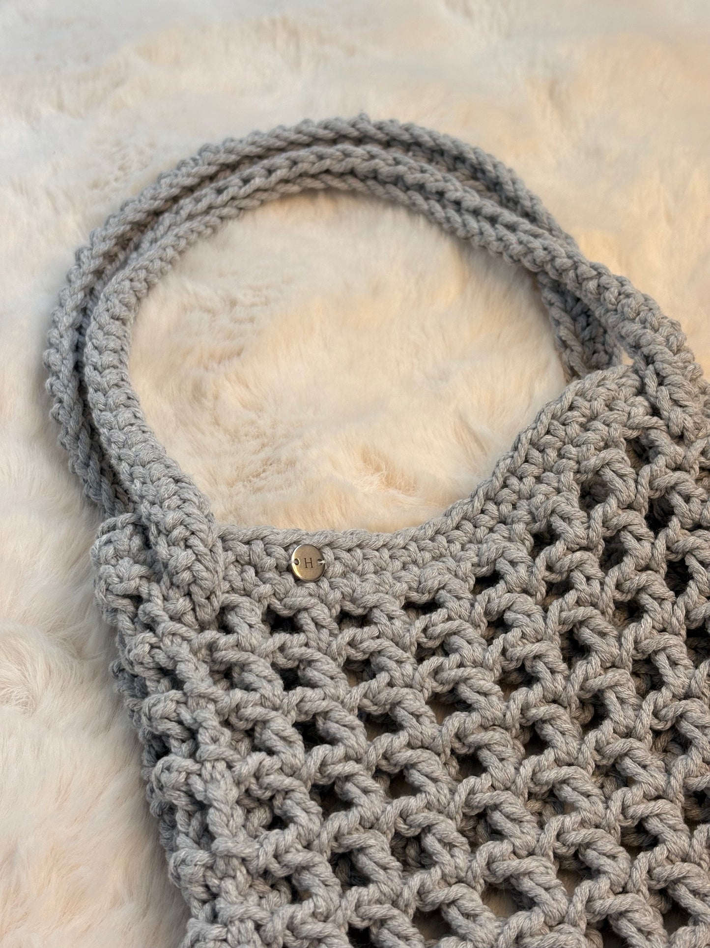 Sac MILA mini- Gris Clair