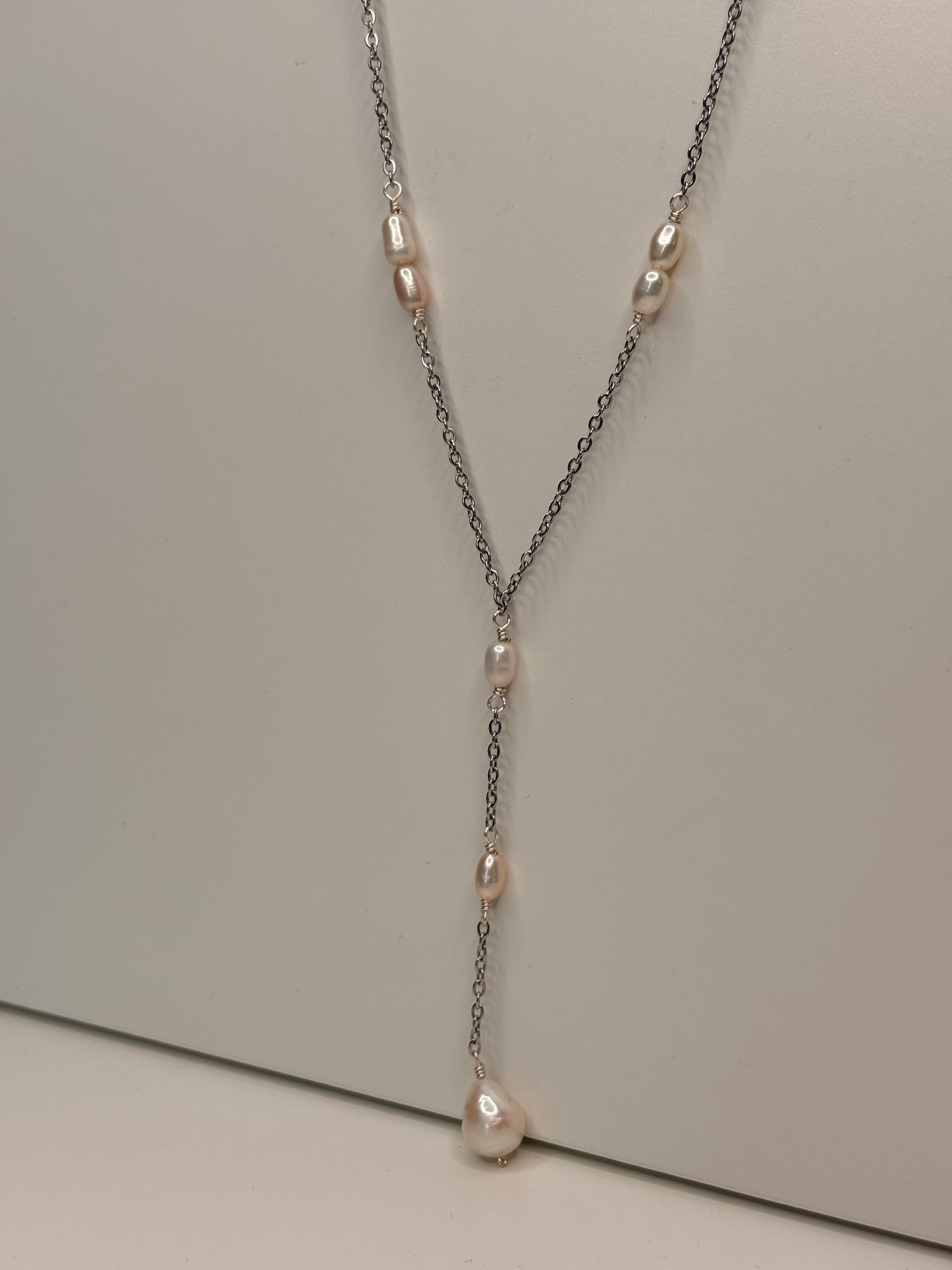 Pearl Necklace - Double Dew