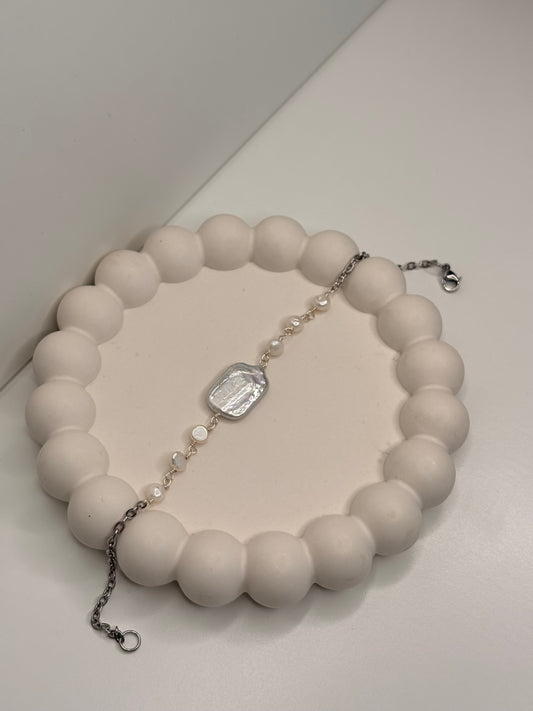 Bracelet de Perles - BLANCHE