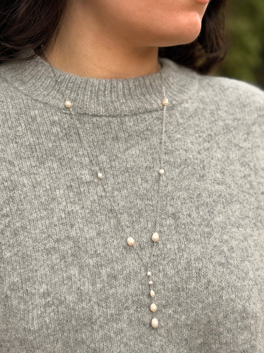 Sautoir de Perles - Rêve Céleste