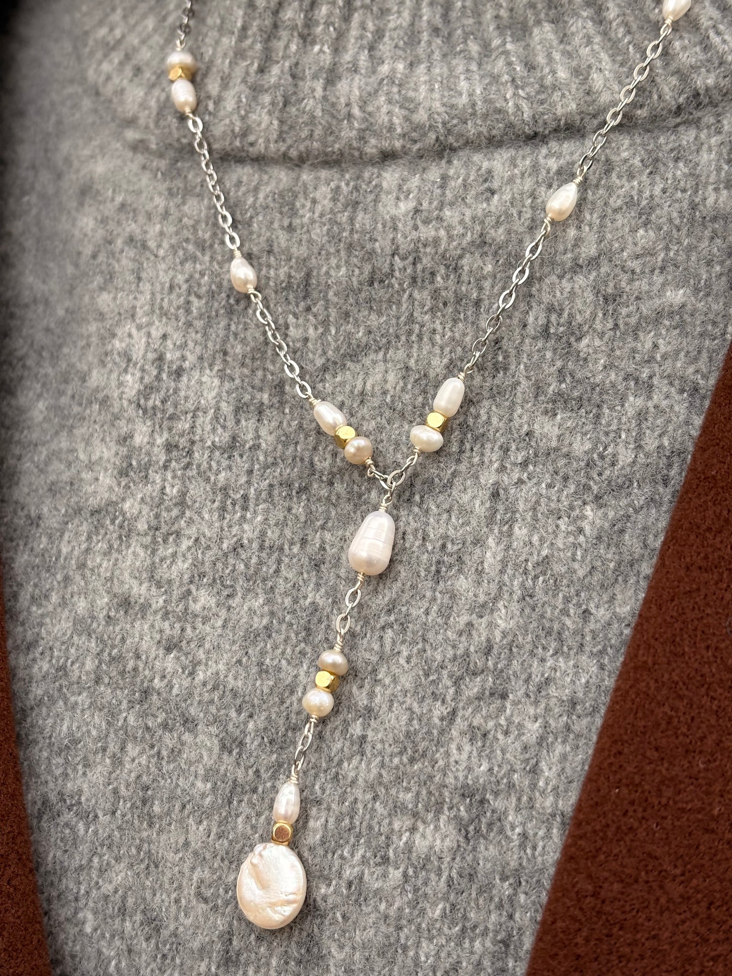 Pearl Necklace - Pearly Mirage