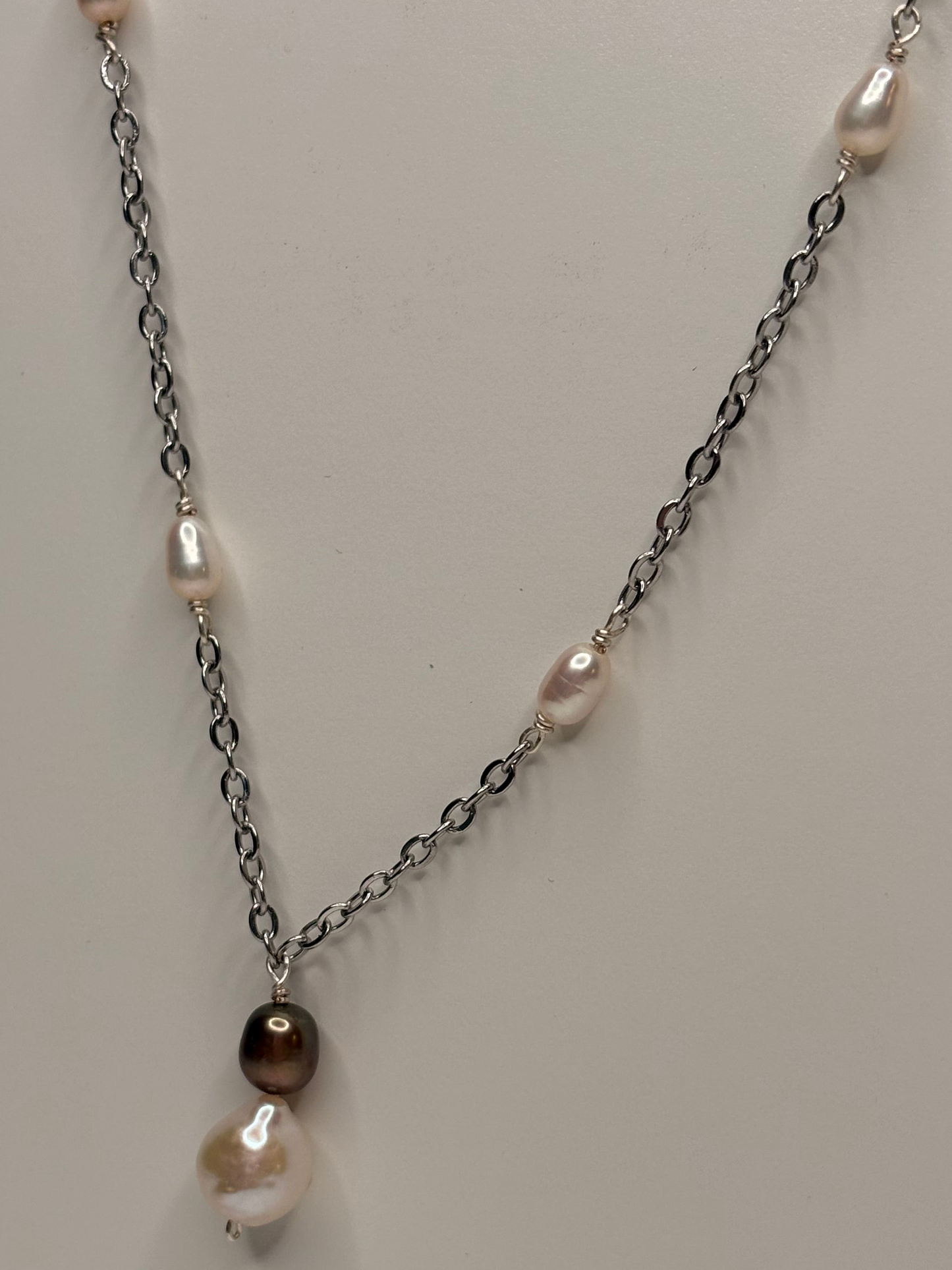 Perlenkette – Samtperle