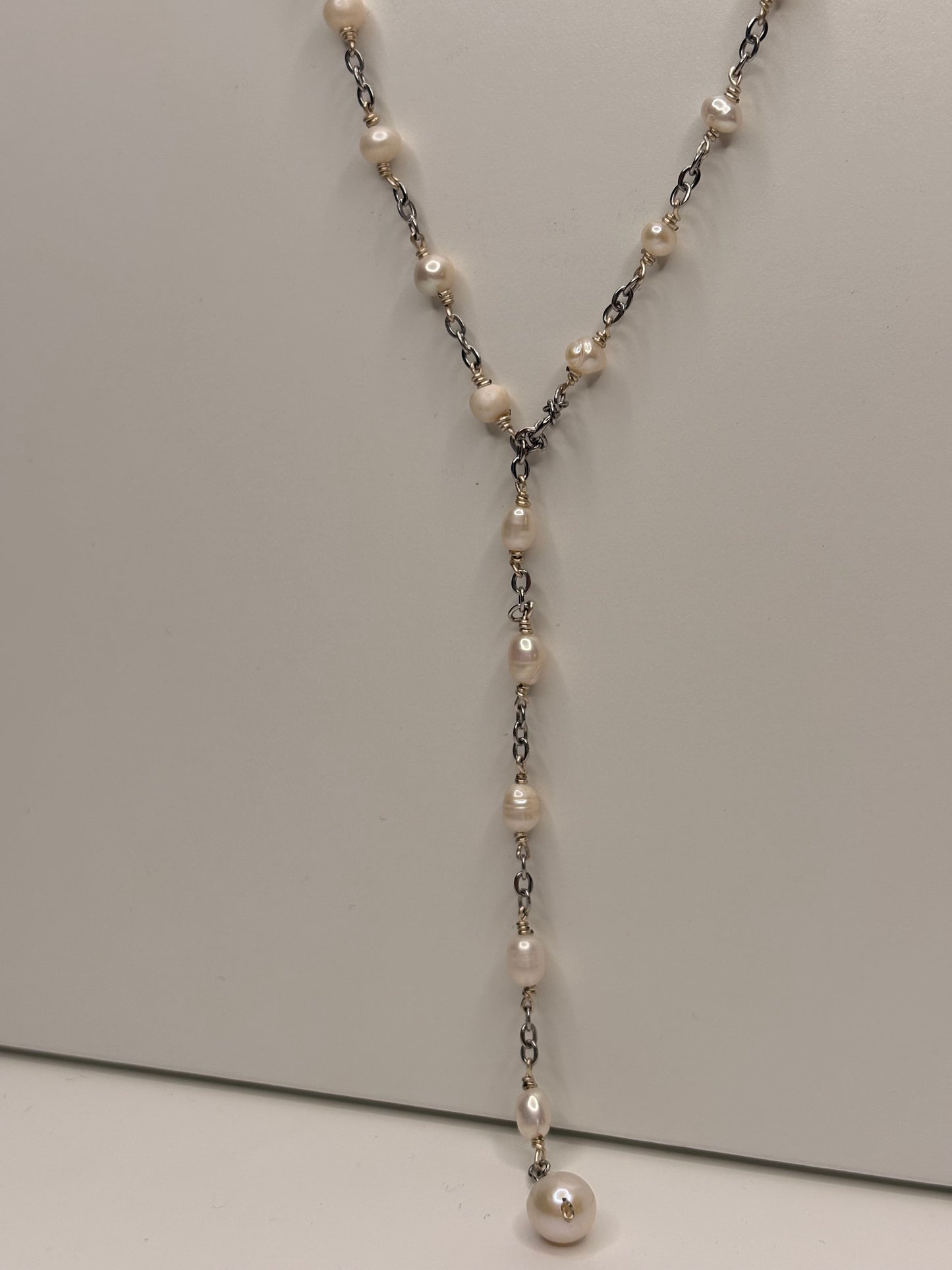 Collier de Perles - Cascade Perlée