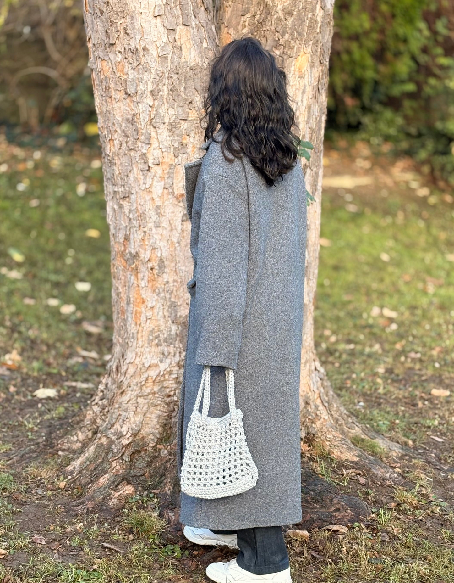 Sac MILA mini- Gris Clair