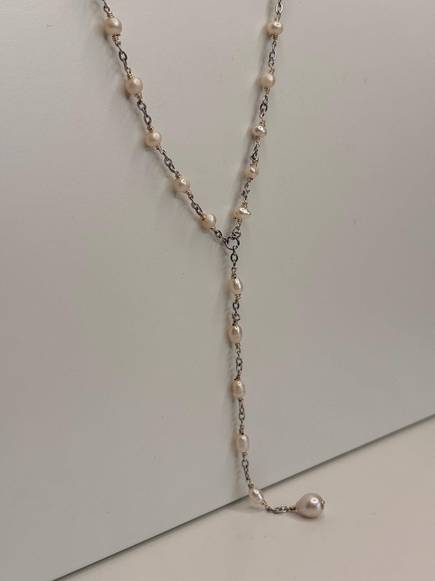 Collier de Perles - Cascade Perlée