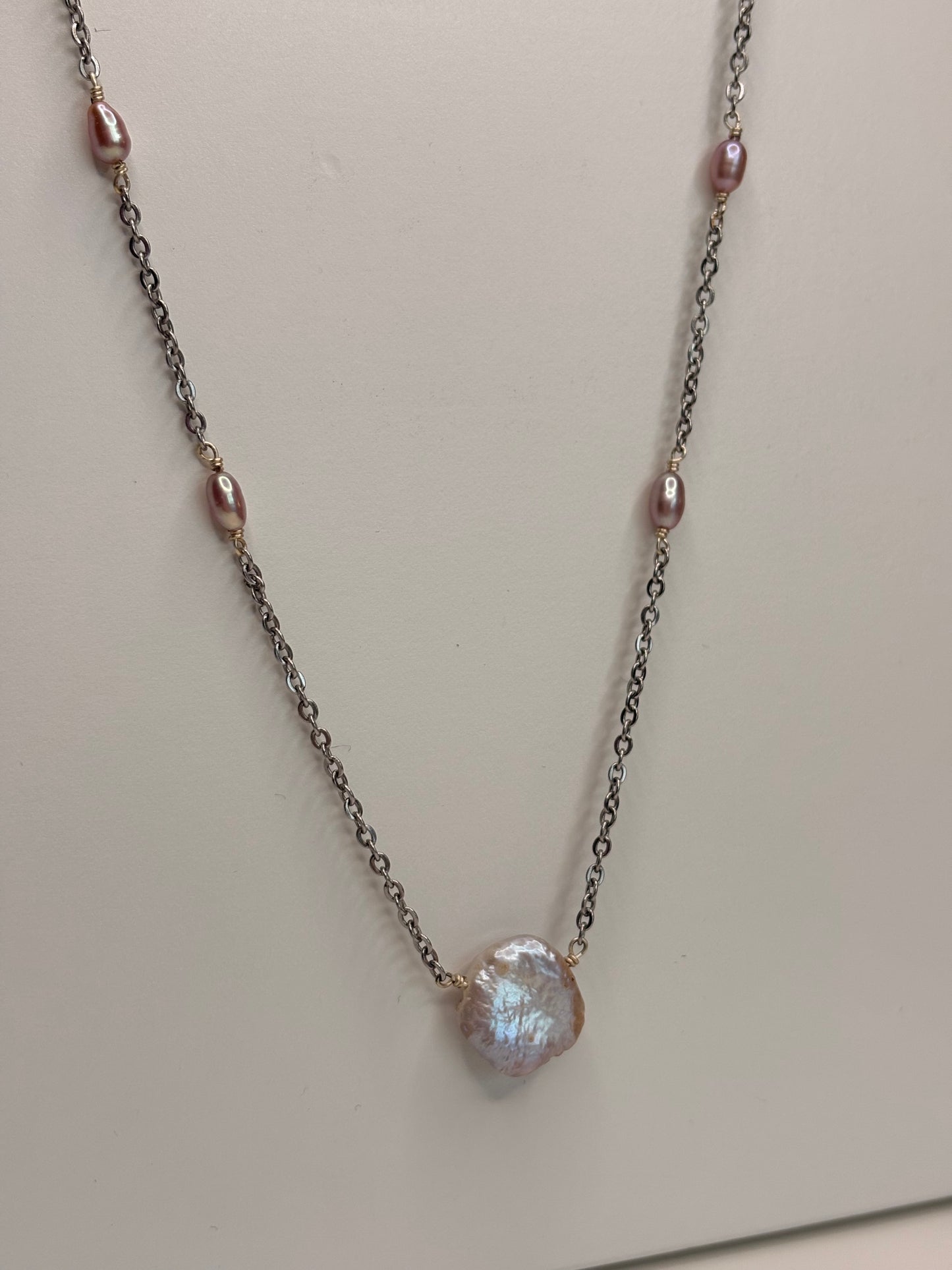 Perlenkette – Mitternachtsperle