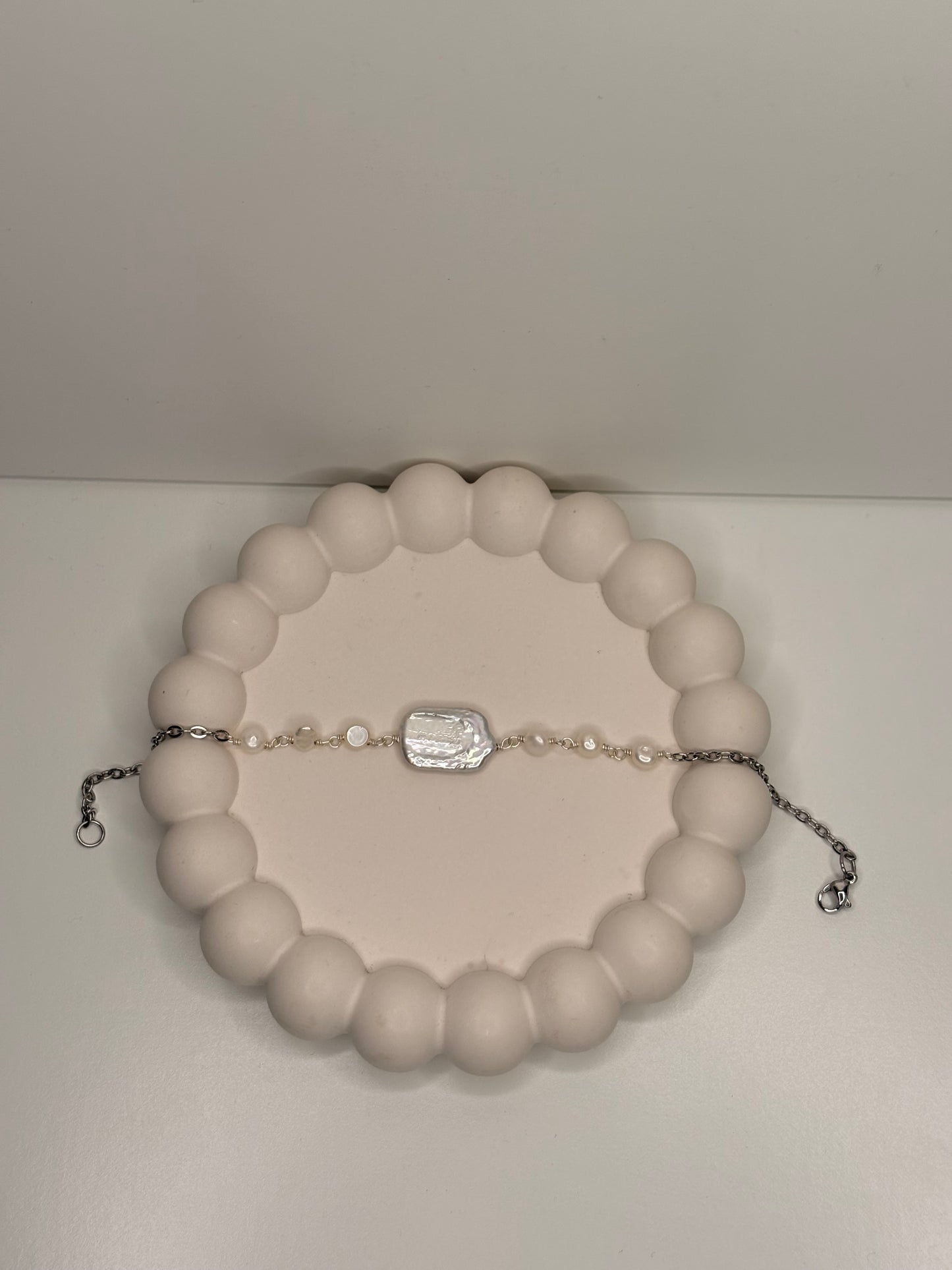 Bracelet de Perles - BLANCHE