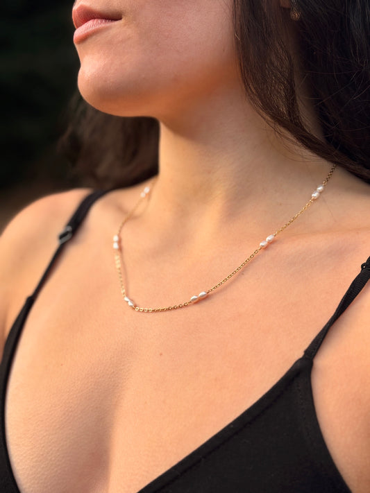 Collier de Perles - Douce Nacre