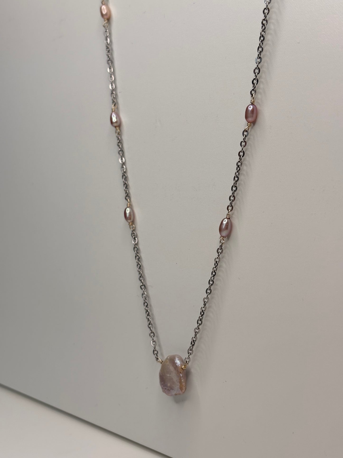 Perlenkette – Mitternachtsperle