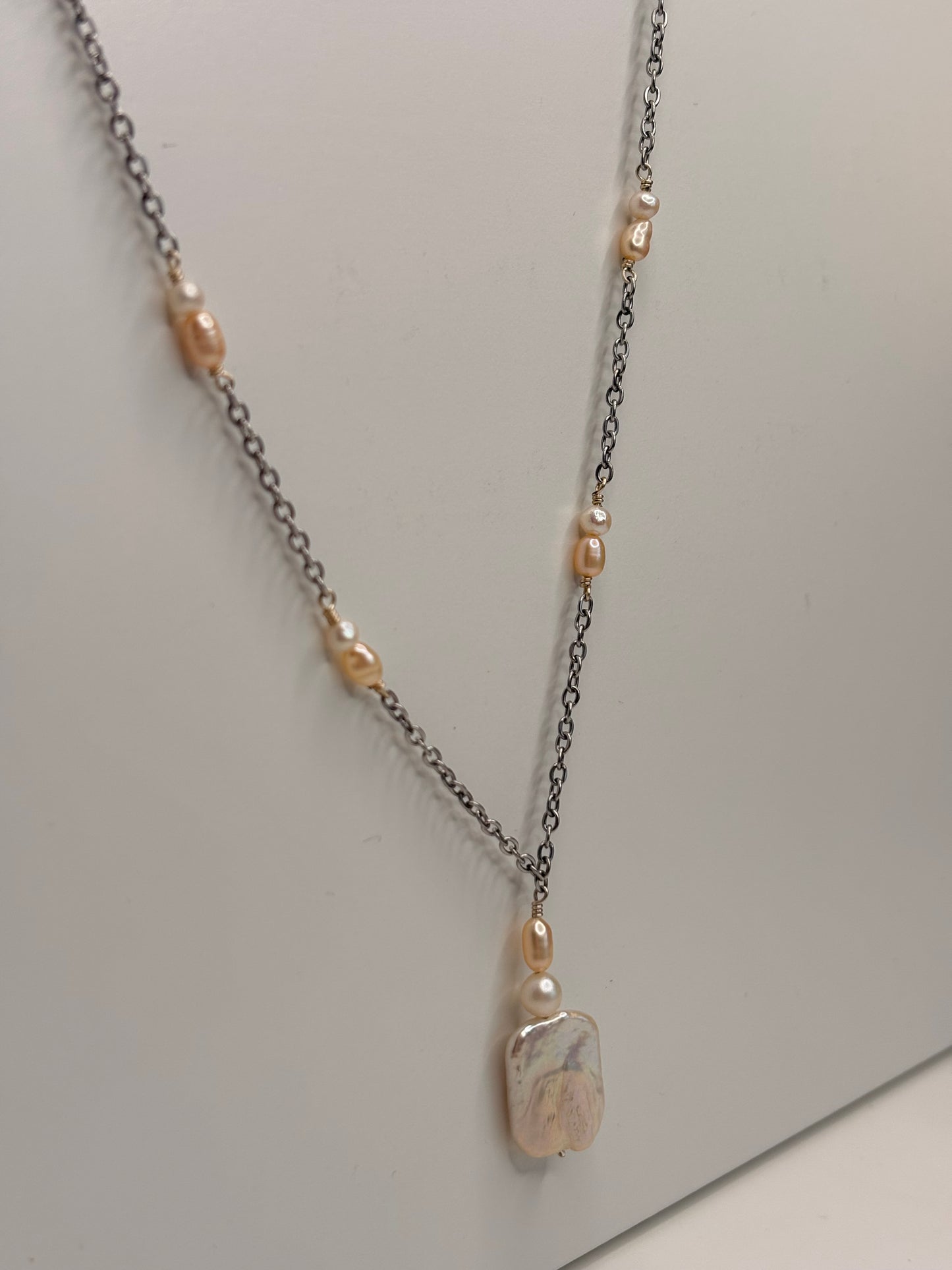 Collier de Perles - Reflet d’Argent