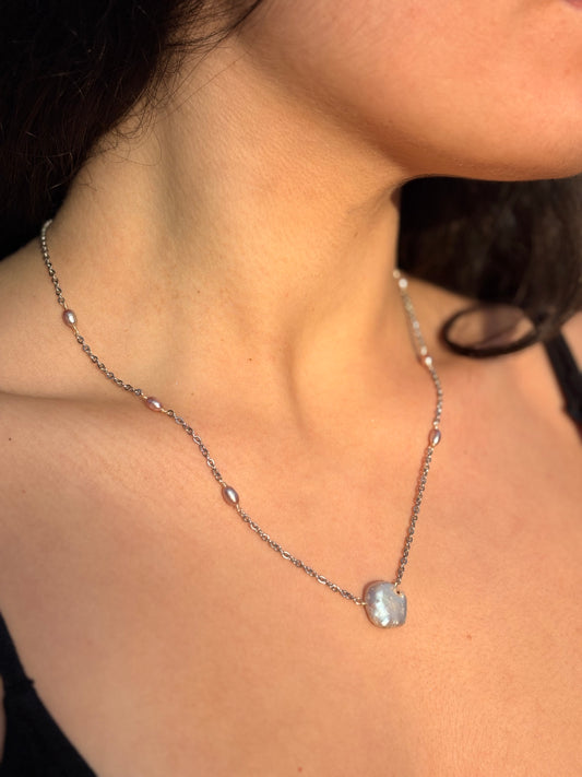 Perlenkette – Mitternachtsperle