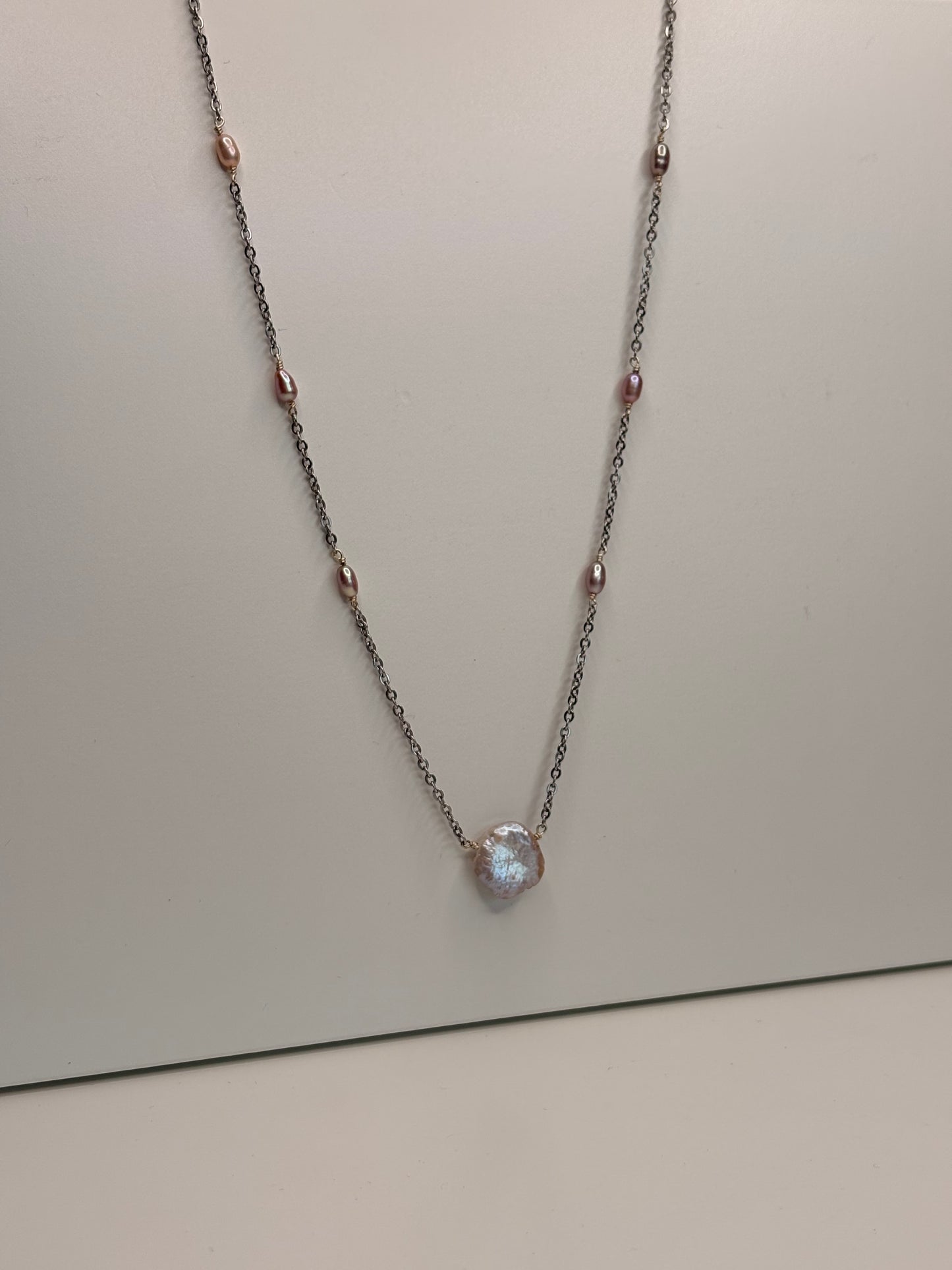 Perlenkette – Mitternachtsperle